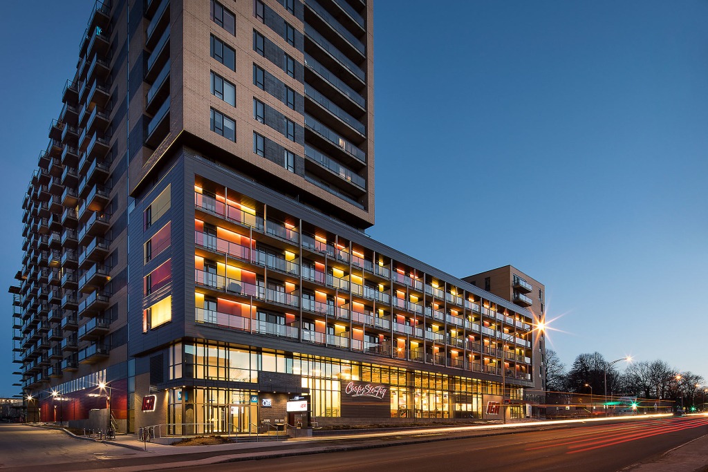 Quartier QB, Québec, photo du projet