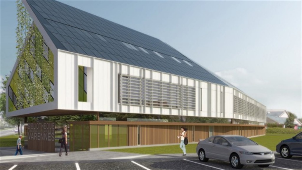 Bibliothèque net zéro de Varennes