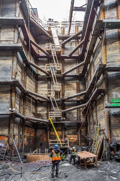 Saint-Timothée Ventilation Station, Montreal, project photo